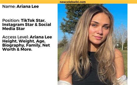 ariana lee onlyfans leak|Ariana Lee Bonfiglio (@ariana.